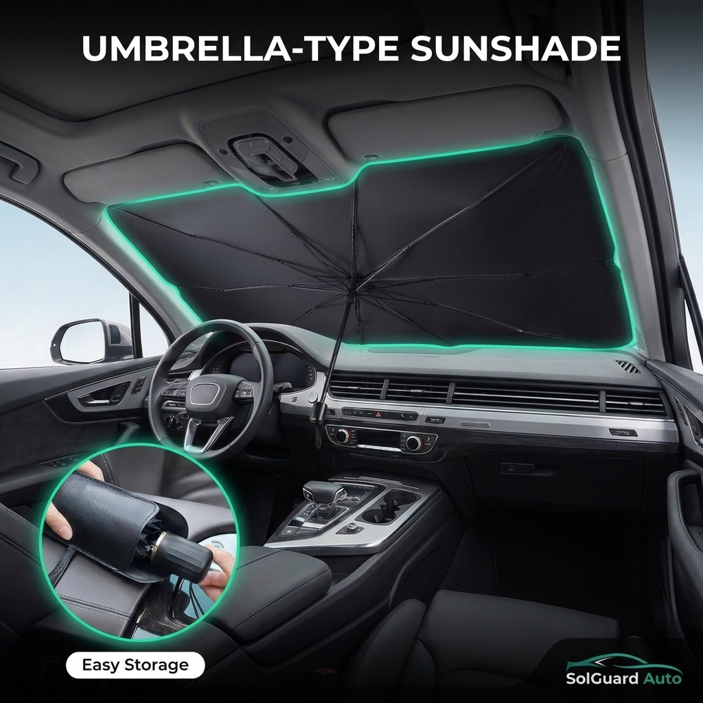 SolGuard™ Sunshade Umbrella Windshield