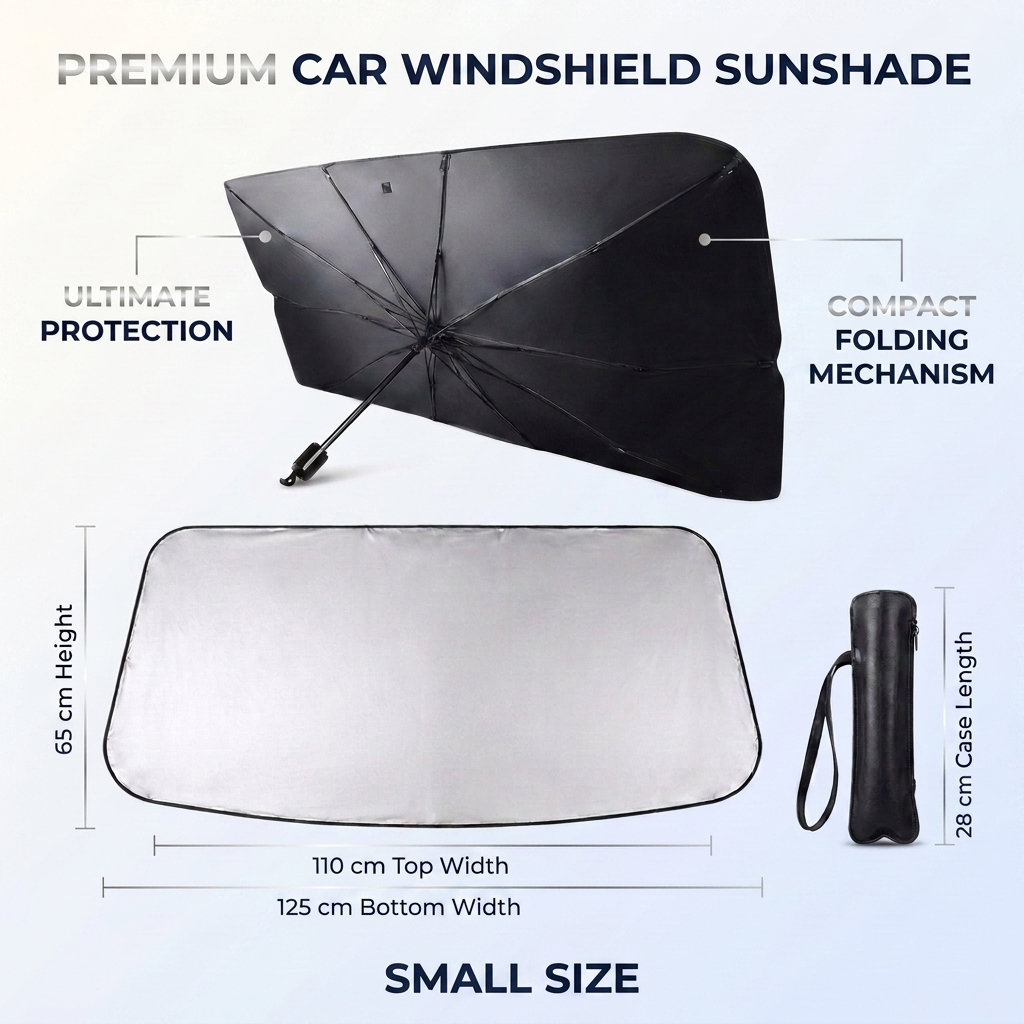 SolGuard™ Sunshade Umbrella Windshield