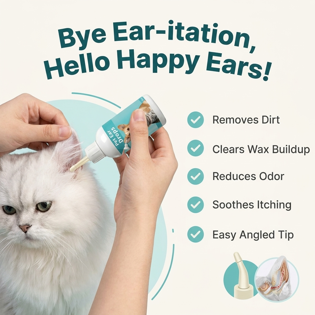 BluVira™ Pet Ear Cleaner Drops