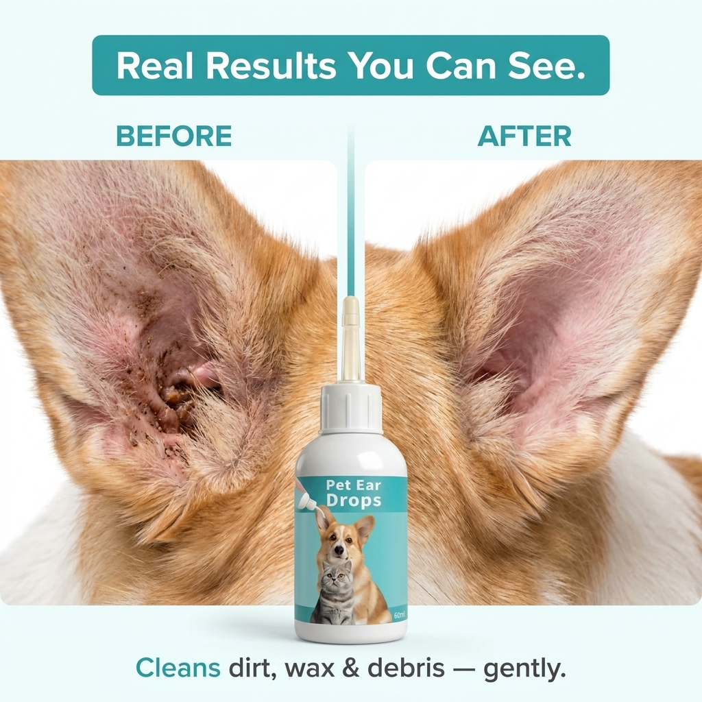 BluVira™ Pet Ear Cleaner Drops